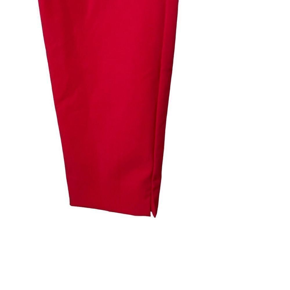 Zara Red Work Pants‎ - Picture 9 of 11